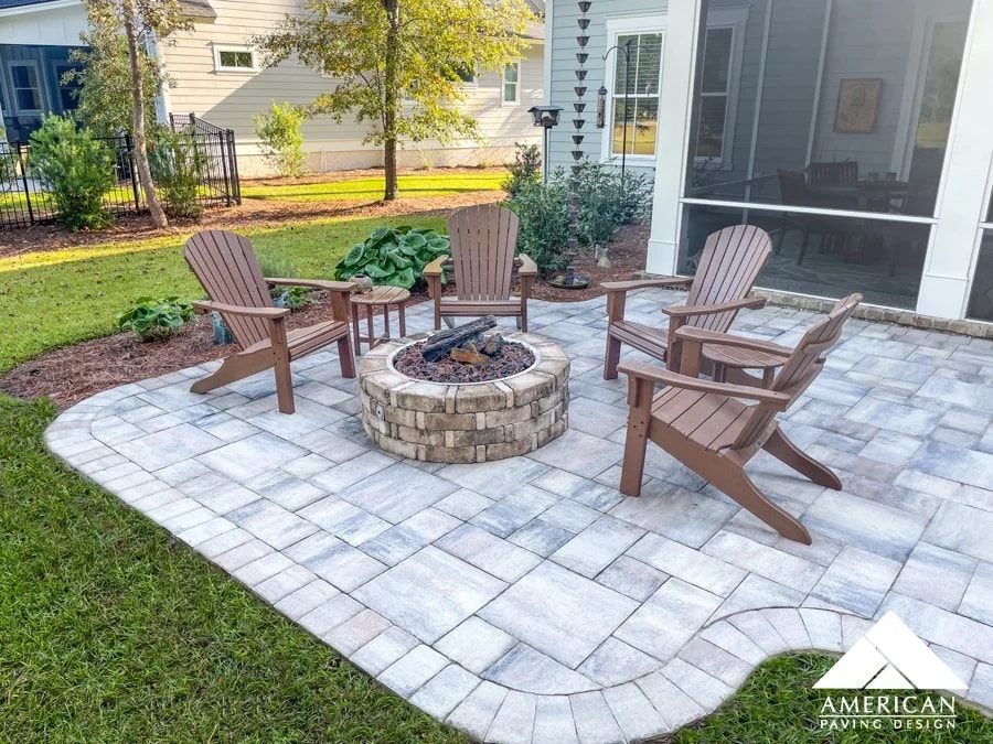 Patio Installation project 1